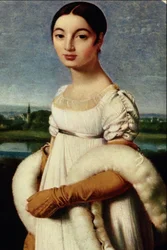 Retrato de Mademoiselle Riviere